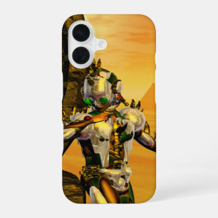 CYBORG TITAN,WOESTIJN HYPERION Sciencefiction Scif iPhone 16 Hoesje