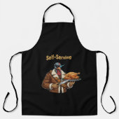  Cyborg Turkey's Thanksgiving Revenge Schort (Voorkant)