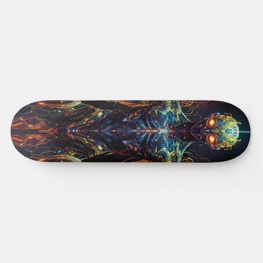 Cyborg Warrior Skateboard (Horizontaal)