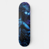 Cyborg Warrior Skateboard (Voorkant)