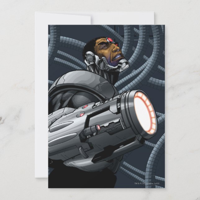 Cyborg & Weapon Bust (Voorkant)