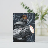 Cyborg & Weapon Bust Briefkaart (Staand voorkant)