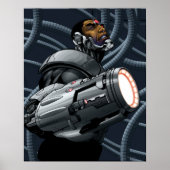 Cyborg & Weapon Bust Poster (Voorkant)