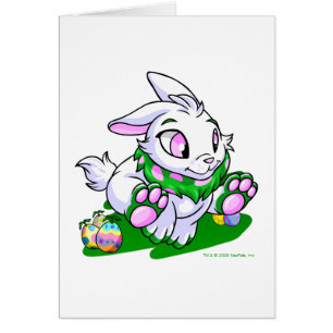 Cybunny vert emballant par des neggs