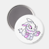 Cybunny White Magneet (Voorkant / Achterkant)