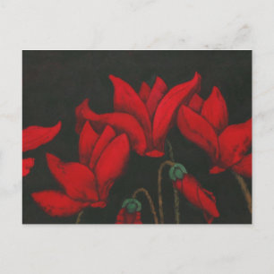 "Cycalman" Floral Briefkaart