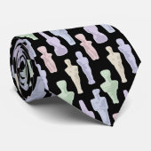 Cycladic Figurines Stropdas (Opgerold)