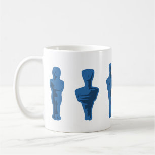 Cycladische Figuurtjes Koffiemok