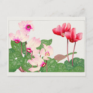 Cyclamen van Tanigami Konan Briefkaart