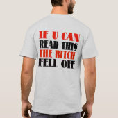 CYCLE DE MOTEUR T-SHIRT (Dos)