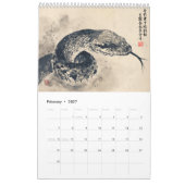 Cycle éternel : Un calendrier chinois Zodiac (Feb 2027)