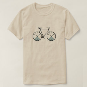 Cycle temporel - Mini-horloge à bicyclette T-shirt
