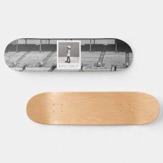Cyclekart "Nooit opgroeien" Skateboard