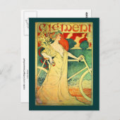 Cyclément  fietsenPoster Briefkaart (Voorkant / Achterkant)