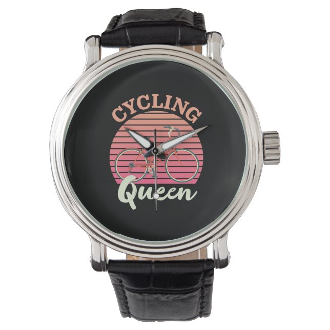 Cyclemingkoningin Horloge (Voorkant)