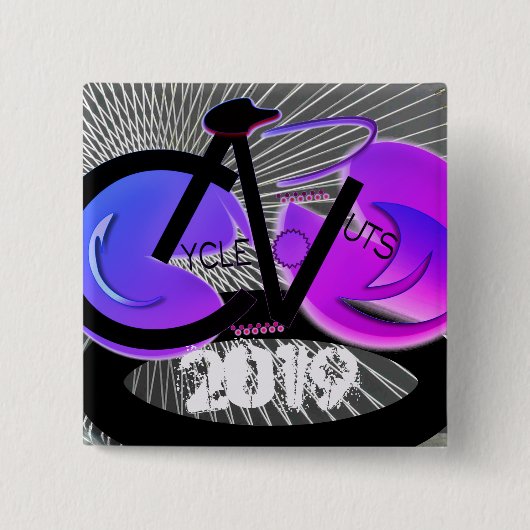 CycleNuts 2019 Logo Square Button (Voorkant)