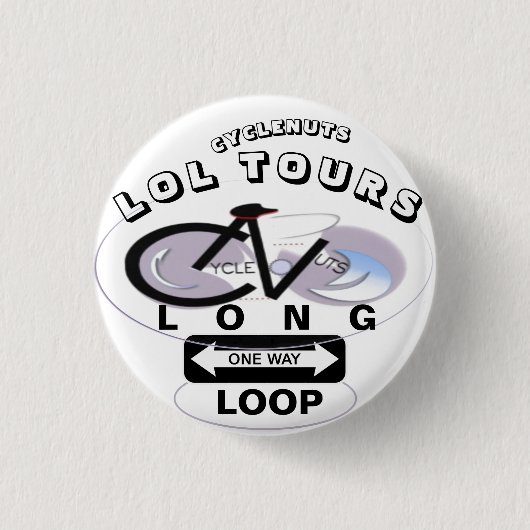 CYCLENUTS LANG ONEWAAR LOOP TOUR BUTTON (Voorkant)