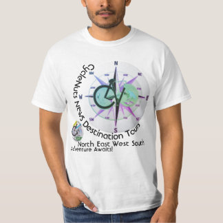 CycleNuts NEWS Destination Tours T-shirt
