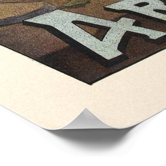 Cycles Aiglon  Adverteren Poster Frankrijk (Hoek)