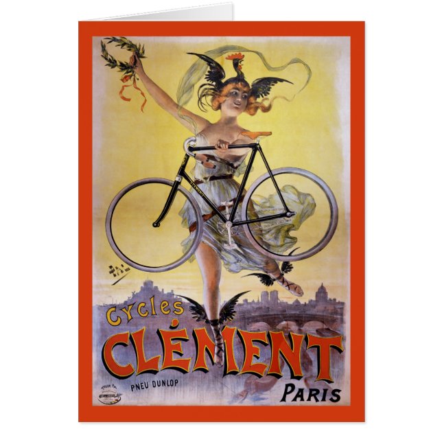 Cycles Clément 1898 affiches vintages de la (Devant)