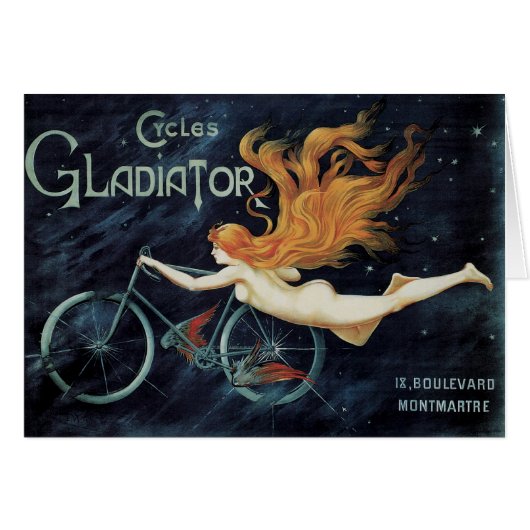 Cycles de gladiateurs, Art Nouveau Victorien Vinta (Devant horizontal)