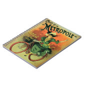 "Cycles de La Metropole", Marie & Co. (kleur lith Notitieboek (Linkerzijde)