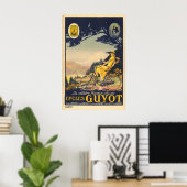 Cycles Guyot Vintage Bicycle Poster (Bureau à domicile)
