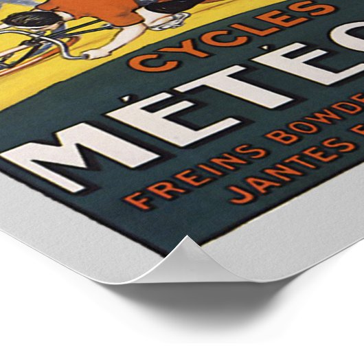 CYCLES METEORE POSTER (Coin)
