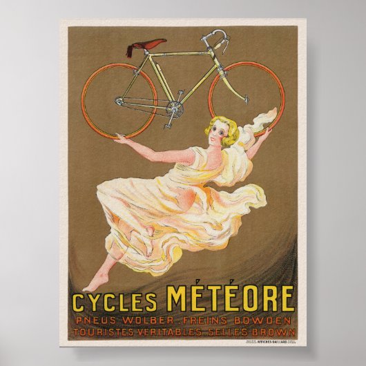 Cycles Météore Vintage Poster 1926 (Voorkant)