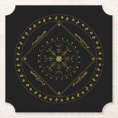 Cycles Paper Coasters Kartonnen Onderzetters (Voorkant)