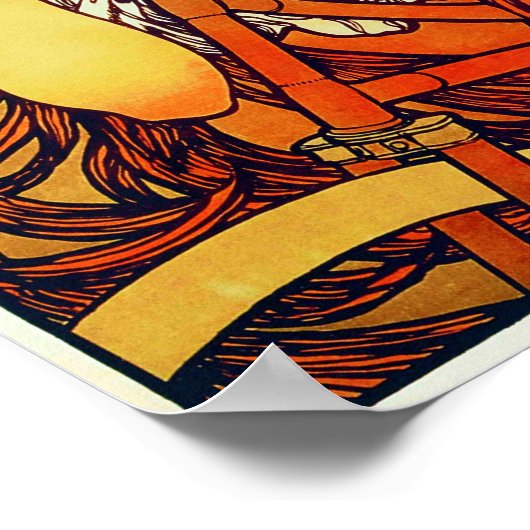 Cycles Perfecta, Mucha Poster (Hoek)