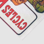 Cycles Perfecta, Mucha Tissuepapier (Detail)