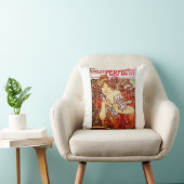 Cycles Perfecta van Alphonse Mucha Kussen (Stoel)