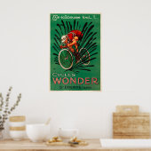Cycles Wonder Affiches de vélo Imprimés (Cuisine)