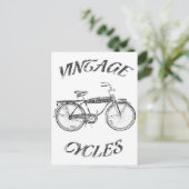 cycli briefkaart (Staand voorkant)