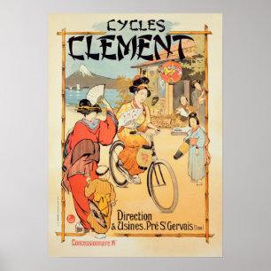Cycli Clement Pre Saint-Gervais Poster