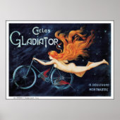 Cycli Gladiator -  Poster afdrukken (Voorkant)