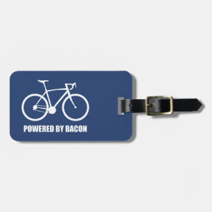 Cycli met behulp van Bacon Bagagelabel