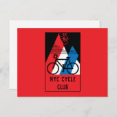 Cycling America Briefkaart (Voorkant / Achterkant)