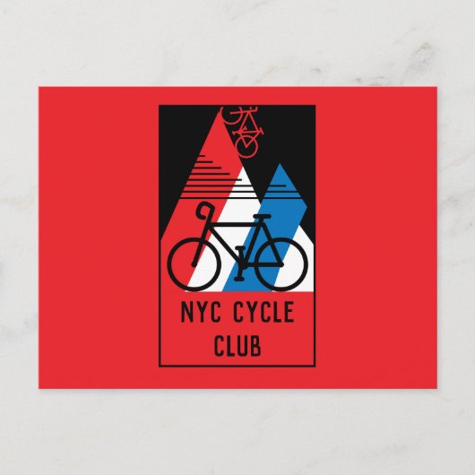 Cycling America Briefkaart (Voorkant)