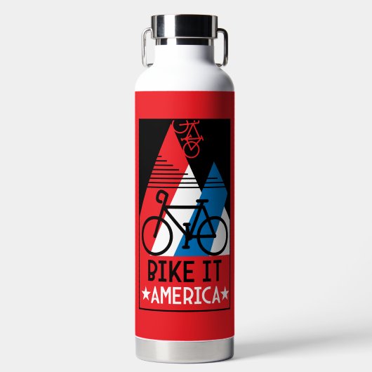 Cycling America Waterfles (Voorkant)