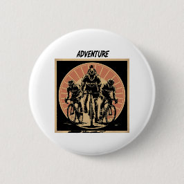 Cycling Club Team Design voor mannen Ronde Button 5,7 Cm