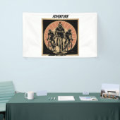 Cycling Club Team Design voor mannen Spandoek (Beurs)