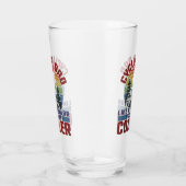 Cycling Dad Like A Regular Dad But Cooler Cyclist Glas (Rechts)