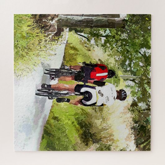 CYCLING JIGSAW PUZZLE (Horizontal)