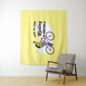 Cycling Life Grafisch ontwerp Wandkleed (In situ)