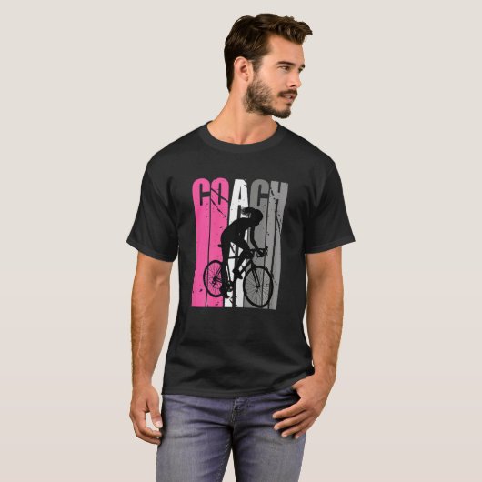 Cycling Life Instructor Choreographer Coach T-shirt (Voorkant volledig)