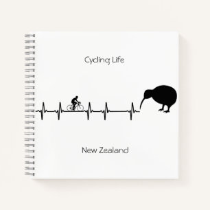 Cycling Life, Nieuw-Zeeland aanpasbaar Notitieboek