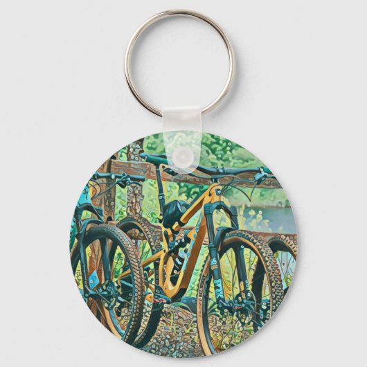 Cycling Lover Gift Sleutelhanger (Voorkant)