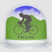 Cycling Sport Design Snow Globe (Avant)